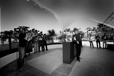 05/13/2005. 58th Cannes film festival - Behind the Scene.