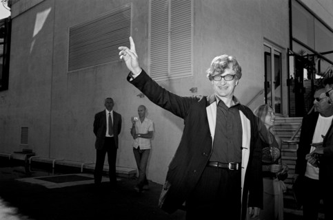 05/13/2005. 58th Cannes film festival - Behind the Scene.