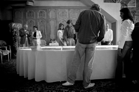 05/13/2005. 58th Cannes film festival - Behind the Scene.