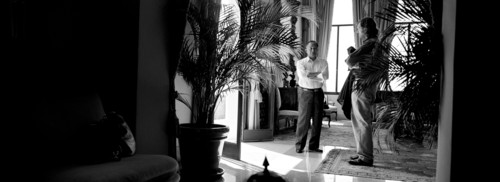 05/21/2005. 58th Cannes film festival - Behind the scenes.