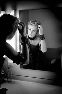 05/21/2005. 58th Cannes film festival - Behind the scenes.