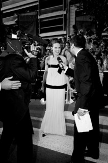 05/21/2005. 58th Cannes film festival - Behind the scenes.