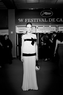 05/21/2005. 58th Cannes film festival - Behind the scenes.