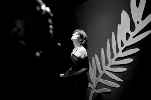 05/21/2005. 58th Cannes film festival - Behind the scenes.