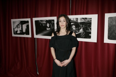 02/20/2006. Vernissage de l'exposition Portrait de groupe pour un Cesar par Emanuele Scorcelletti chez Chaumet Place Vendome
