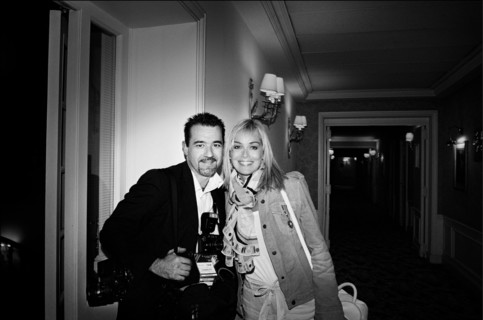 05/18/2005. "A few days in the life of Sharon Stone", a book by photographer Emanuele Scorcelletti.