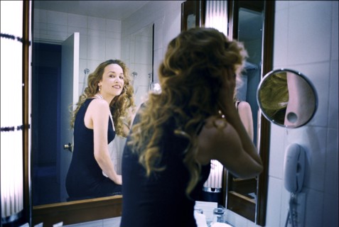 04/05/2006. EXCLUSIVE: Jerry Hall, ambassadress of the Bayer Health Care program.