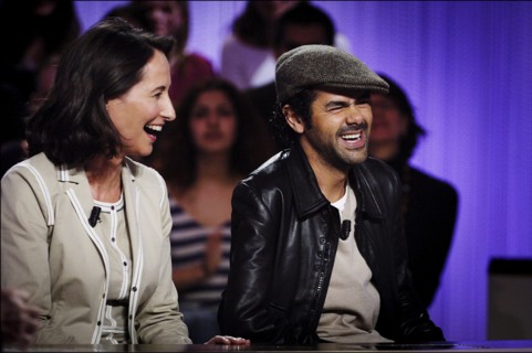 04/11/2006. Segolene Royal on Canal Plus talk show "Le Grand Journal."