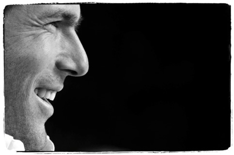 01/04/2004. EXCLUSIVE. Close-up French soccer Zinedine Zidane