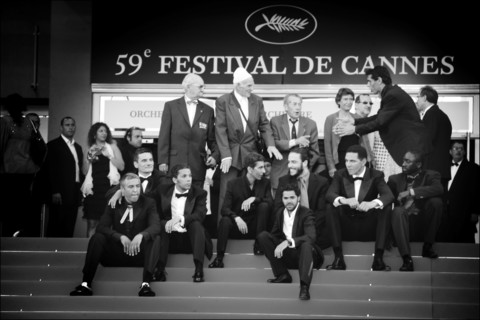 05/16/2006. Presentation of "Indigenes" at the 59th Cannes film festival.