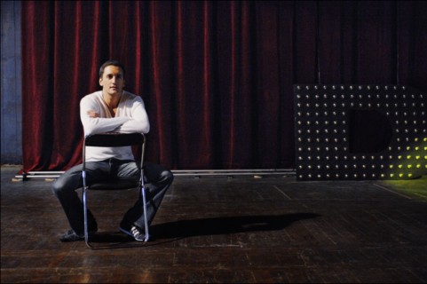 03/00/2007. Dany Brillant on the set of his video : 'Histoire d'Amour'.