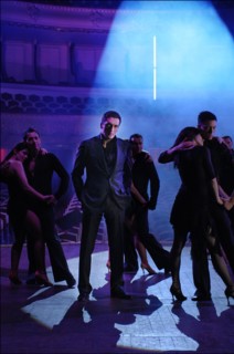 03/00/2007. Dany Brillant on the set of his video : 'Histoire d'Amour'.