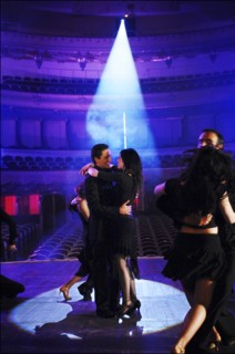 03/00/2007. Dany Brillant on the set of his video : 'Histoire d'Amour'.