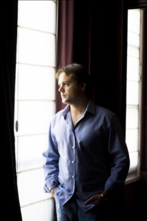 10/09/2008.  Close up french writer Romain Sardou.