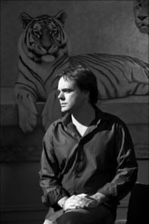 10/09/2008.  Close up french writer Romain Sardou.
