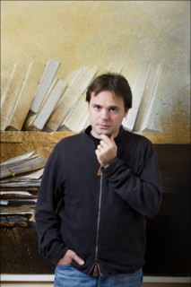10/09/2008.  Close up french writer Romain Sardou.