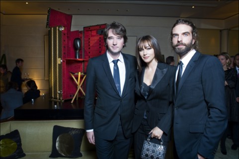 12/03/2008. John Nollet, hair stylist at the launching his campaign 'hair room service around the world'.
