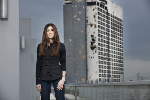 02/00/2009. EXCLUSIF. 'Yara' the first album of Yara Lapidus, franco libanese singer.