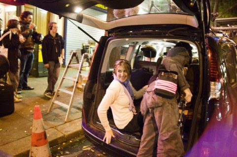 Tournage du film d'Amanda Sthers "Je vais te manquer"