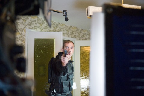 On the set of the movie "Je vais te manquer ", by Amanda Sthers.