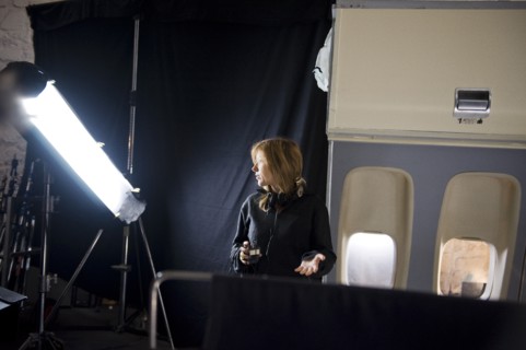 On the set of the movie "Je vais te manquer ", by Amanda Sthers.