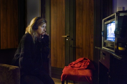 Tournage du film d'Amanda Sthers "Je vais te manquer"