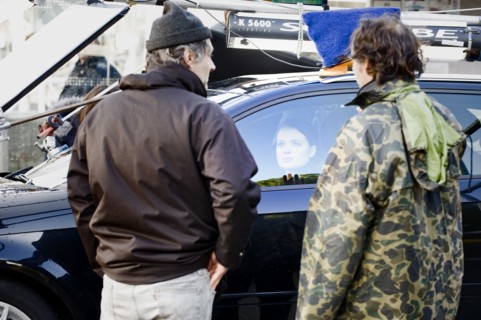 06/00/2009 - - On the set of the movie "Je vais te manquer ", written and directed by Amanda Sthers.