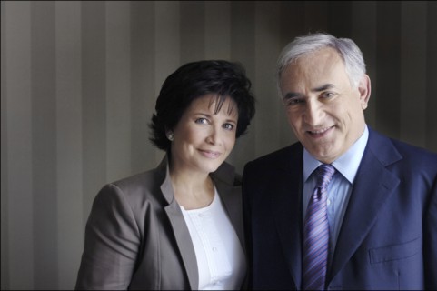 Dominique Strauss-Kahn et Anne Sinclair
