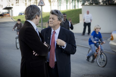 Jean Louis Borloo et Rama Yade à Nancy