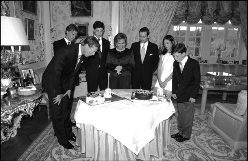 04/18/2004. EXCLUSIVE. Grand Duchy of Luxembourg family: gathers for the birthday of Grand Duke Henri and son Prince Sebastien.