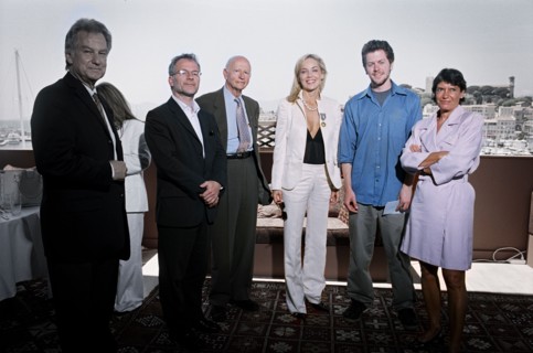 05/20/2005. 58th Cannes film festival - Behind the Scene.