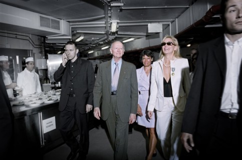 05/20/2005. 58th Cannes film festival - Behind the Scene.