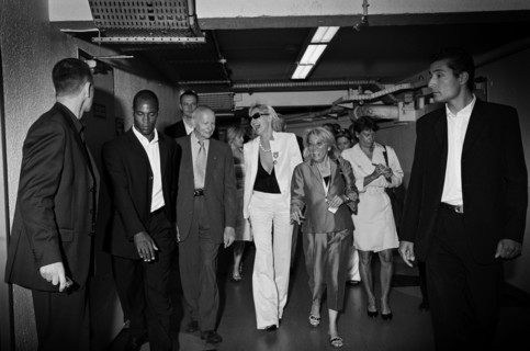 05/20/2005. 58th Cannes film festival - Behind the Scene.