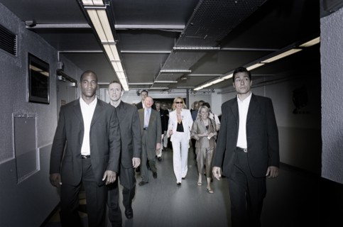 05/20/2005. 58th Cannes film festival - Behind the Scene.