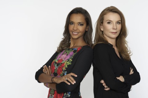 Karine Le Marchand et Alix Girod de l'Ain