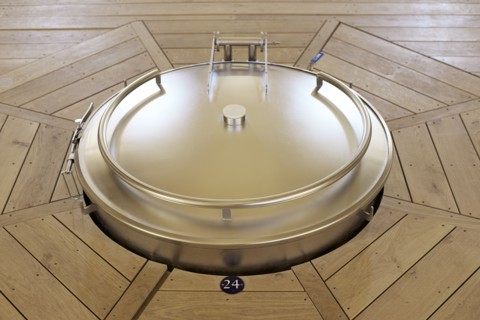 Château Mouton Rothschild, the Vat Room