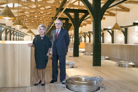 Philippine de Rothschild et son mari Jean-Pierre de Beaumarchais