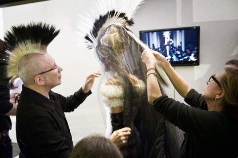 Jean-Paul Gaultier et Andreji Pejic