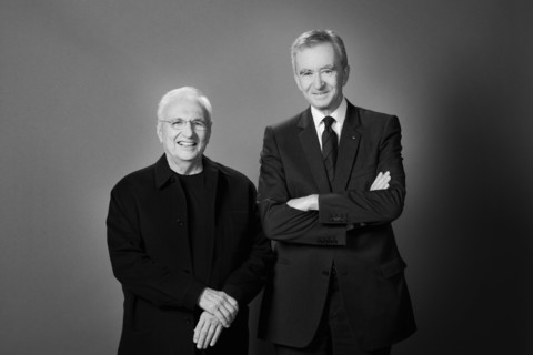 Frank O. Gehry et Bernard Arnault