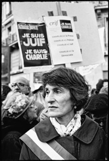 Gatherings under the slogan 'JE SUIS CHARLIE' in Paris on January 11, 2015