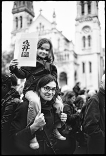 Gatherings under the slogan 'JE SUIS CHARLIE' in Paris on January 11, 2015