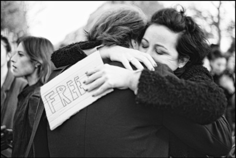 Tribute to Paris attacks victims, November 2015