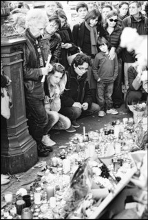 Tribute to Paris attacks victims, November 2015