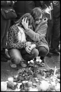 Tribute to Paris attacks victims, November 2015
