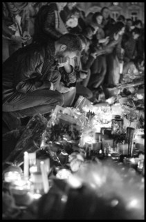 Tribute to Paris attacks victims, November 2015