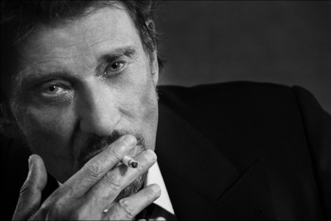 Johnny Hallyday et Fabrice Luchini
