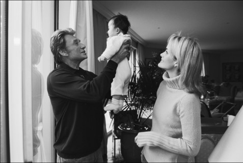 Johnny Hallyday, Laeticia et Jade