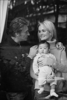 Johnny Hallyday, Laeticia et Jade