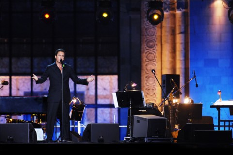 Concert de Charles Aznavour à Erevan (Arménie), le 30 septembre 2006