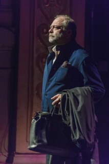 Eric Dupond Moretti en répétition au Théâtre de la Madeleine à Paris